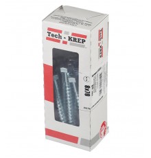 Болт DIN 571 сантехнический оцинк 8х70 (20 шт) - коробка с ок. Tech-Kr ( 0,452 кг)  126556  Tech-KREP