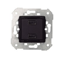 Simon 75 Механизм Зарядное устройство 2xUSB, 5 В, 2,1А  7511096-039  Simon