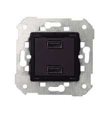 Simon 75 Механизм Зарядное устройство 2xUSB, 5 В, 2,1А  7511096-039  Simon