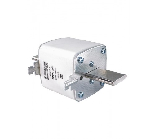 Плавкая вставка ППН-39 УХЛ3, 500А, габарит 3, IP00 (ЭТ)  ET522729  Электротехник