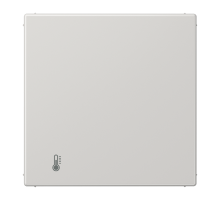 KNX-регулятор с шинным сопряжением без ручки для установки температуры; светло-серый LS2178ORTSLG Jung