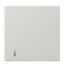 KNX-регулятор с шинным сопряжением без ручки для установки температуры; светло-серый LS2178ORTSLG Jung