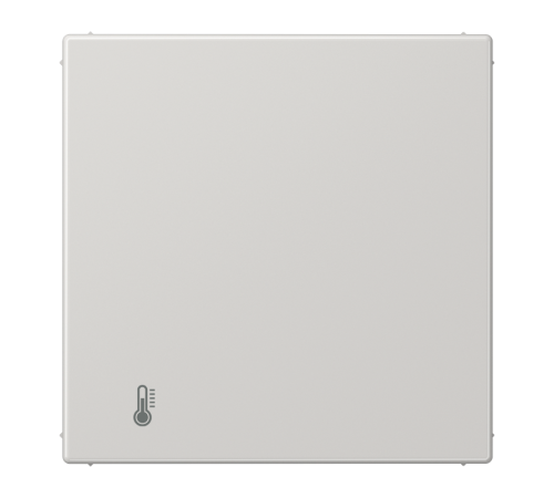 KNX-регулятор с шинным сопряжением без ручки для установки температуры; светло-серый LS2178ORTSLG Jung