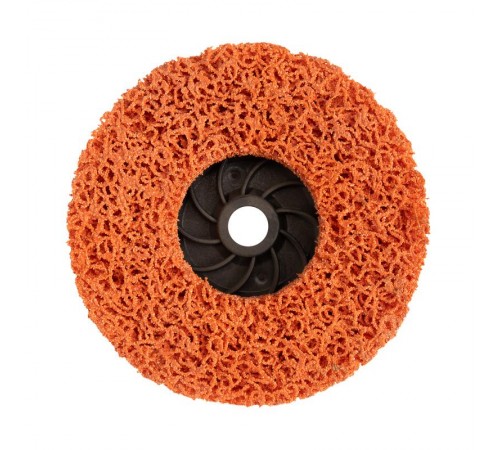 Круг зачистной коралловый CERAMIC 125xМ14, быстрая установка, адаптер  KR-90-0030-1  Kranz