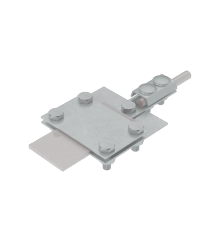 Универсальный контрольный соединитель полоса до 40 мм пруток  5-8 мм CU  UKS-B40-D5-8 CU  КМ-профиль