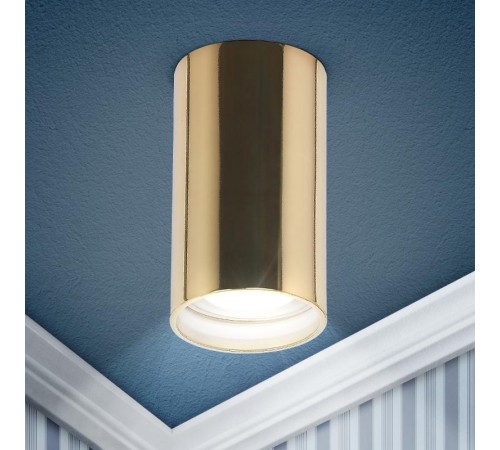 Светильник накладной подсветка OL16 GU10 GD , под GU10 (40/1600)  Б0049047  ЭРА