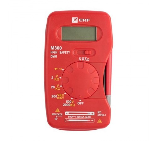Мультиметр цифровой M300 EKF ExpertIn-180701-pm300EKF