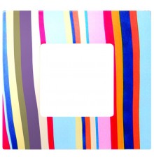 Simon 27 Накладка декоративная на рамку базовую, 1 пост, S27 Play, Extrem, многоцветный поток  2700617-801  Simon