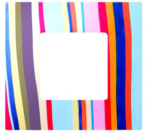 Simon 27 Накладка декоративная на рамку базовую, 1 пост, S27 Play, Extrem, многоцветный поток  2700617-801  Simon