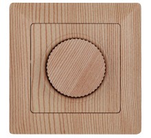 Светорегулятор Intro Solo 4-401-11 поворотный, 600Вт 230В, IP20, СУ, сосна  Б0053712  Intro