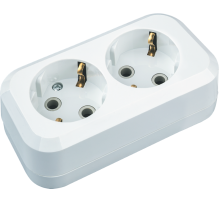 Колодка 61 582 NCA-BL01-02-E-WH 2гн с/з АБС пластик 61582 Navigator