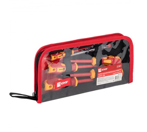 Набор диэлектрических отверток НИО-06 Master  ndo-06  EKF