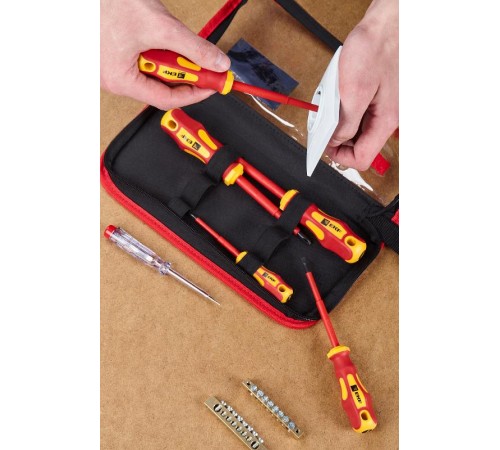Набор диэлектрических отверток НИО-06 Master  ndo-06  EKF
