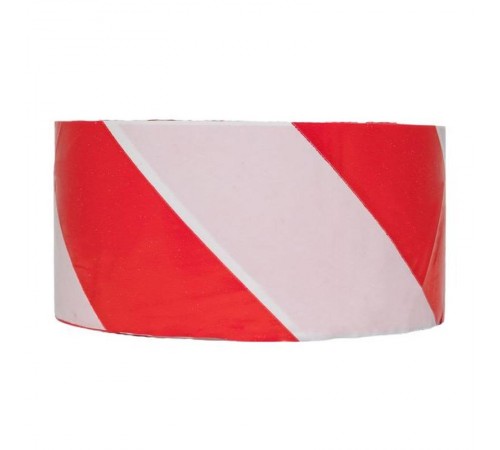 Лента оградительная ЛО "Красно-белая" 50х100 Basic  lo-50x100-bas  EKF
