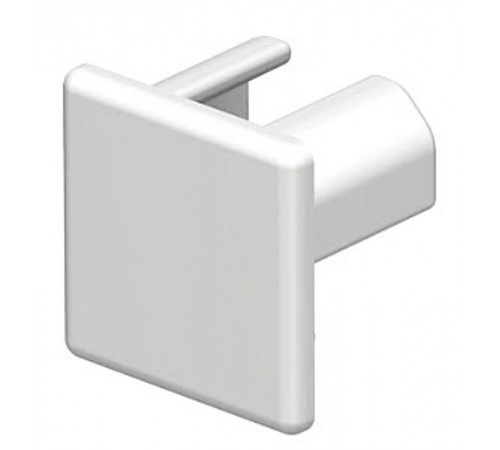 Торцевая заглушка кабельного канала WDK 15x15 мм (ПВХ,белый) (WDK HE15015RW)  6193099  OBO Bettermann