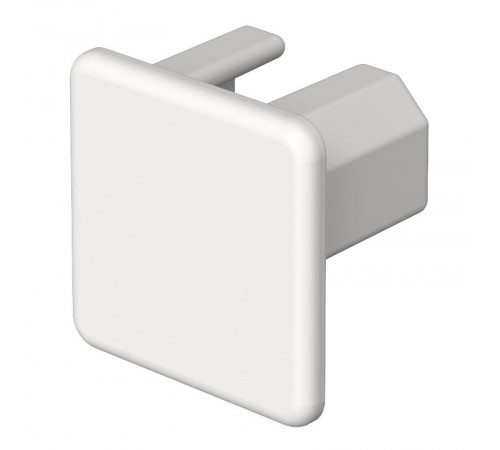 Торцевая заглушка кабельного канала WDK 15x15 мм (ПВХ,белый) (WDK HE15015RW)  6193099  OBO Bettermann