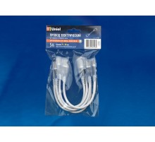 Коннектор для LED ленты 220В 3528, 2 контакта, прозрачный, UCX-SK2/A67-NNN CLEAR 005 POLYBAG 5 шт/упак  10830  Uniel