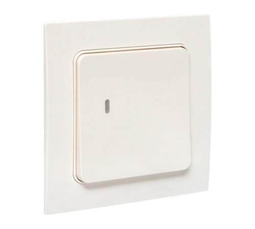 Умный выключатель Стокгольм 1-кл. белый Zigbee Сonnect  RCV-ST1-WD-ZB  EKF