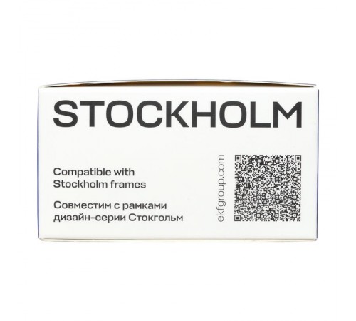 Умный выключатель Стокгольм 1-кл. белый Zigbee Сonnect  RCV-ST1-WD-ZB  EKF