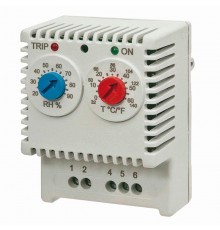 Гигротермостат электронный T: 10-50°C, rH: 30-90%, 230V  R5ETUH22  DKC