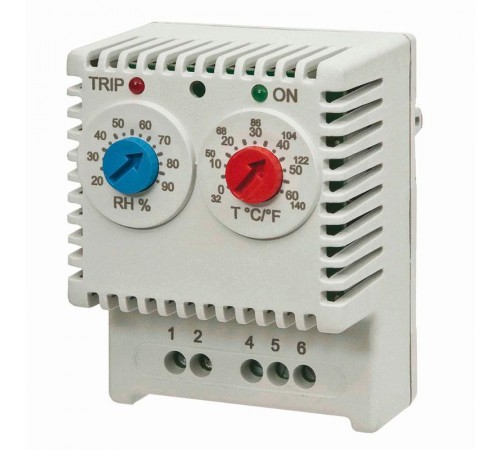 Гигротермостат электронный T: 10-50°C, rH: 30-90%, 230V  R5ETUH22  DKC