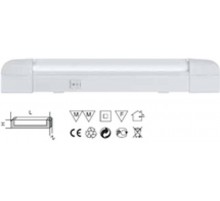 Светильник люминесцентный ЛПБ NEL-C2-E110-T8-840/WH 10Вт Т8 G13 ЭПРА IP20  94519  Navigator