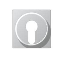 Крышка для выключателя с замком; алюминий A528PLAL Jung