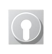 Крышка для выключателя с замком; алюминий A528PLAL Jung