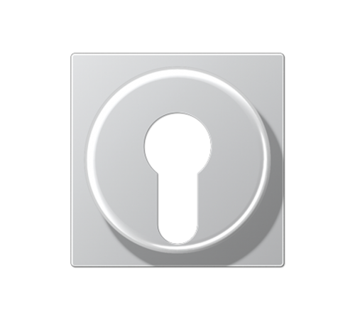 Крышка для выключателя с замком; алюминий A528PLAL Jung