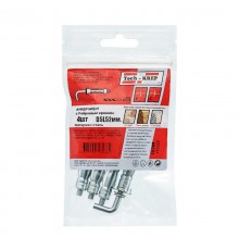 Анкер (дюбель) Молли W (с крюком) М5х52 (4 шт) - пакет ( 0,059 кг)  112288  Tech-KREP