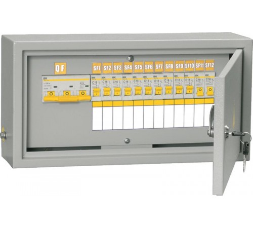 Щиток распределительный ОЩВ-3-63-12-0 36 УХЛ4 IP31 (210х410х120)   MSM10-3N-12-31  IEK