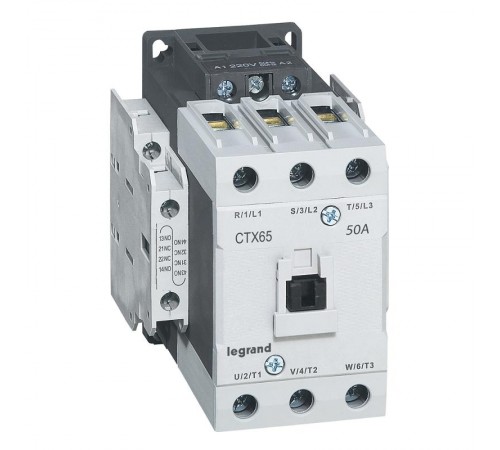 Контактор CTX3 65 3P 50A 2но2н з ~230В  416156  Legrand