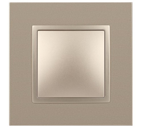 14-1101-04 Выключатель, 10АХ-250В, IP20, Эра Elegance, шампань  Б0034211  ЭРА