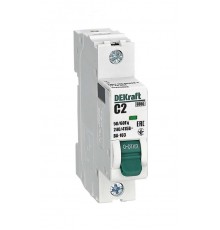 Выключатель автоматический однополюсный ВА-103 1Р 2А характеристика C 6кА  12265DEK  DEKraft