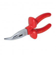 Тонкогубцы изогнутые диэлектрические 1000В 160 мм, SHTOK  376301  КЭАЗ