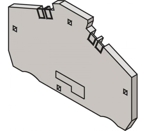 Изолятор FED5I 3L Торц. для D2,5/5.I...L  1SNA290311R0600  TE