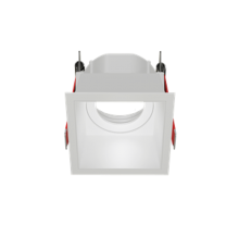 Рамка для модульного светильника FLEX 50 10 квадратная встраиваемая утопленная 85х85х65мм RAL9010 поворотная  V1-R0-00435-10006-2000000  VARTON