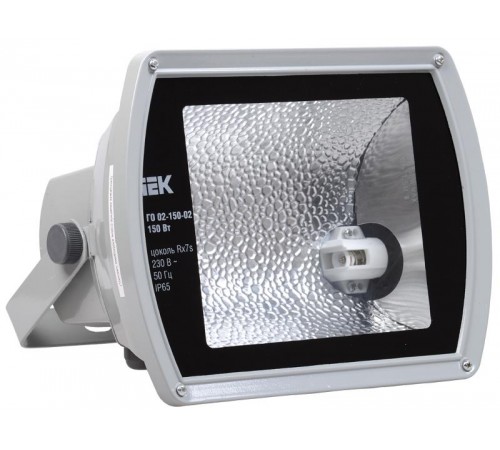Прожектор ГО 02-150-02 150Вт IP65 серый асимметричный  LPHO02-150-02-K03  IEK