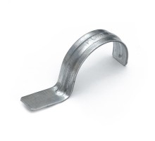 Скоба металлическая однолапковая СМО d38-40 мм для монтажного пистолета (без отверстий) (50 шт/уп)  PR13.1967  Промрукав