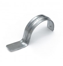 Скоба металлическая однолапковая СМО d38-40 мм для монтажного пистолета (без отверстий) (50 шт/уп)  PR13.1967  Промрукав