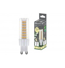 Лампа светодиодная G9-9 Вт-230 В-3000 К, SMD, 21,5x70,5 мм  SQ0340-0228  TDM