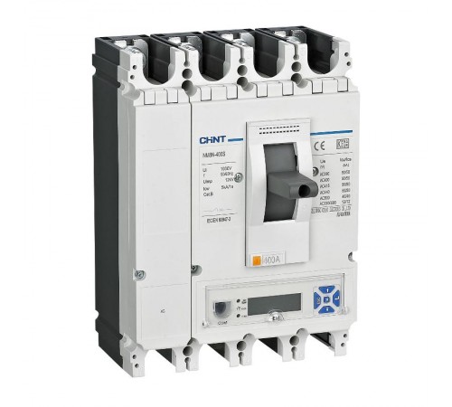 Выключатель автоматический NM8N-400C EM 4P 400А 36кА с электр. расцепителем, LCD (R)  269451  CHINT