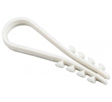 Дюбель хомут 11-18мм нейлон белый (100шт)  UHH35-11-18-100  IEK