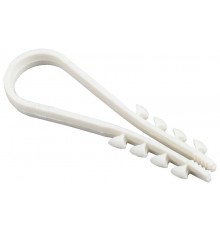 Дюбель хомут 11-18мм нейлон белый (100шт)  UHH35-11-18-100  IEK