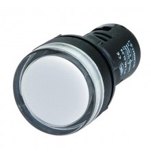 Сигнальный индикатор со встроенным диодом 24В,  белый  ALIL5L24  DKC