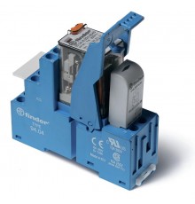 Интерфейсный модуль, электромеханическое реле; 4CO 7A; контакты AgNi; питание 125В DC; категория защиты IP20; винто  583491250050SPA  Finder