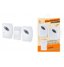 Звонок народный ЗББ-Н-21/1-32М (беспр., бат., 2 зв., блистер )  SQ1901-0104  TDM