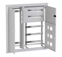 Щит этажный 6 кв. слаботочка слева (1000х950х160) Basic  mb28-v-6z  EKF