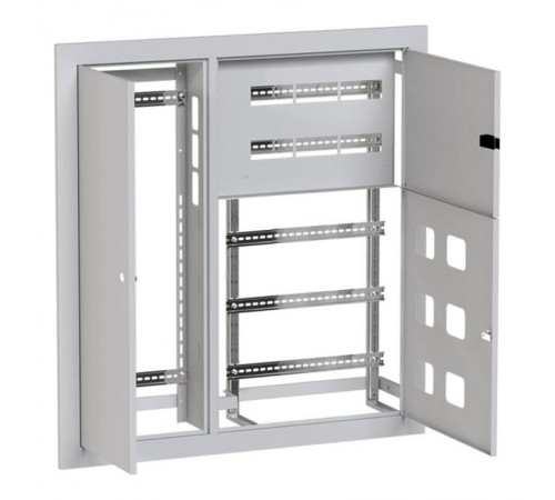 Щит этажный 6 кв. слаботочка слева (1000х950х160) Basic  mb28-v-6z  EKF