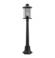 Светильник садово-парковый, 60W 230V E27 черный, PL726  48391  FERON